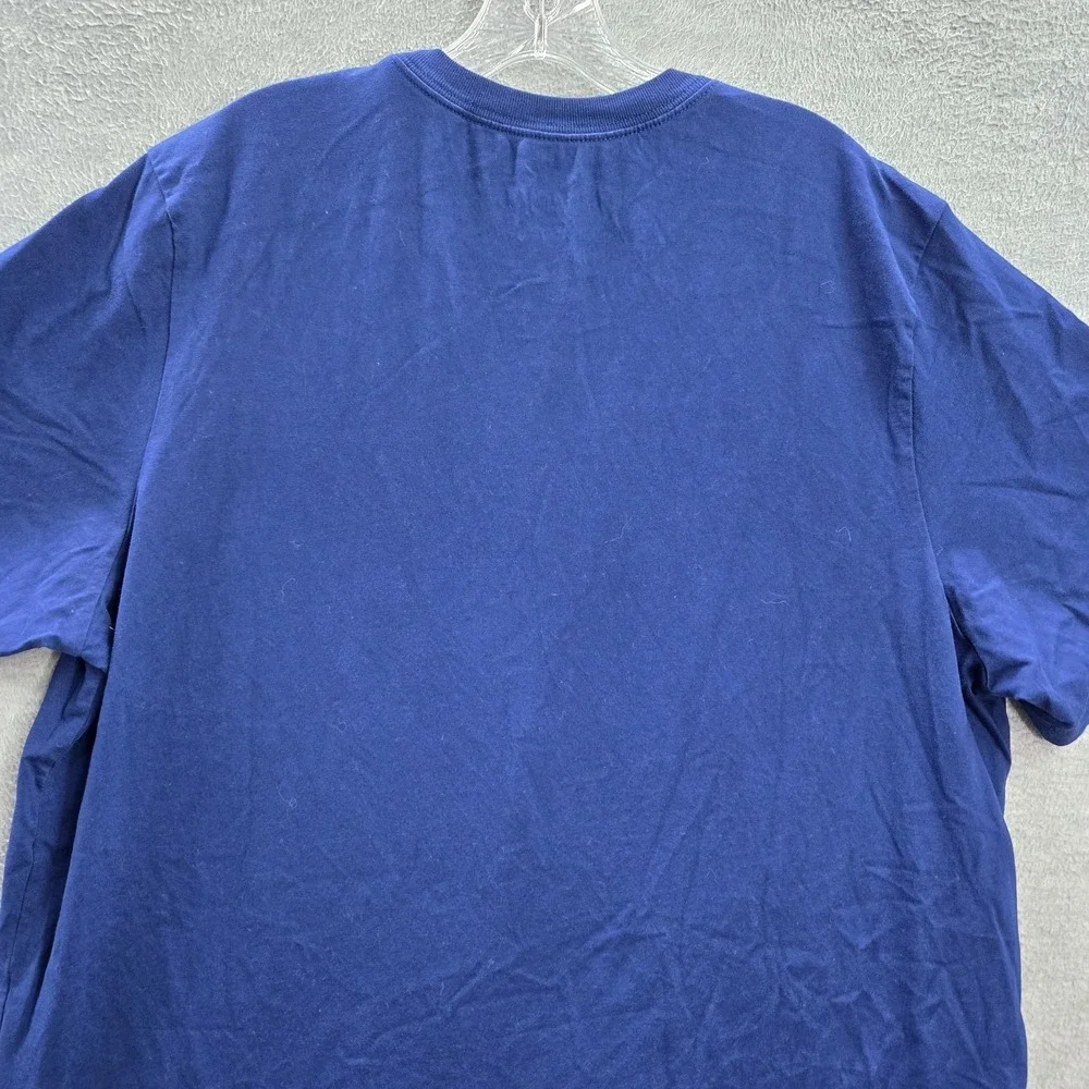 Air Jordan‎ Men Shirt 2XL Blue ZW Embroidery Logo Zion Williamson